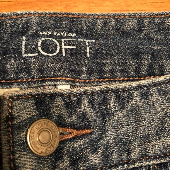 Loft 2P Denim Skirt - Picture 7 of 9